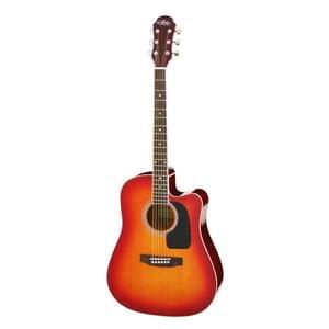 Aria AWN15CE Cherry Sunburst Semi Acoustic Guitar